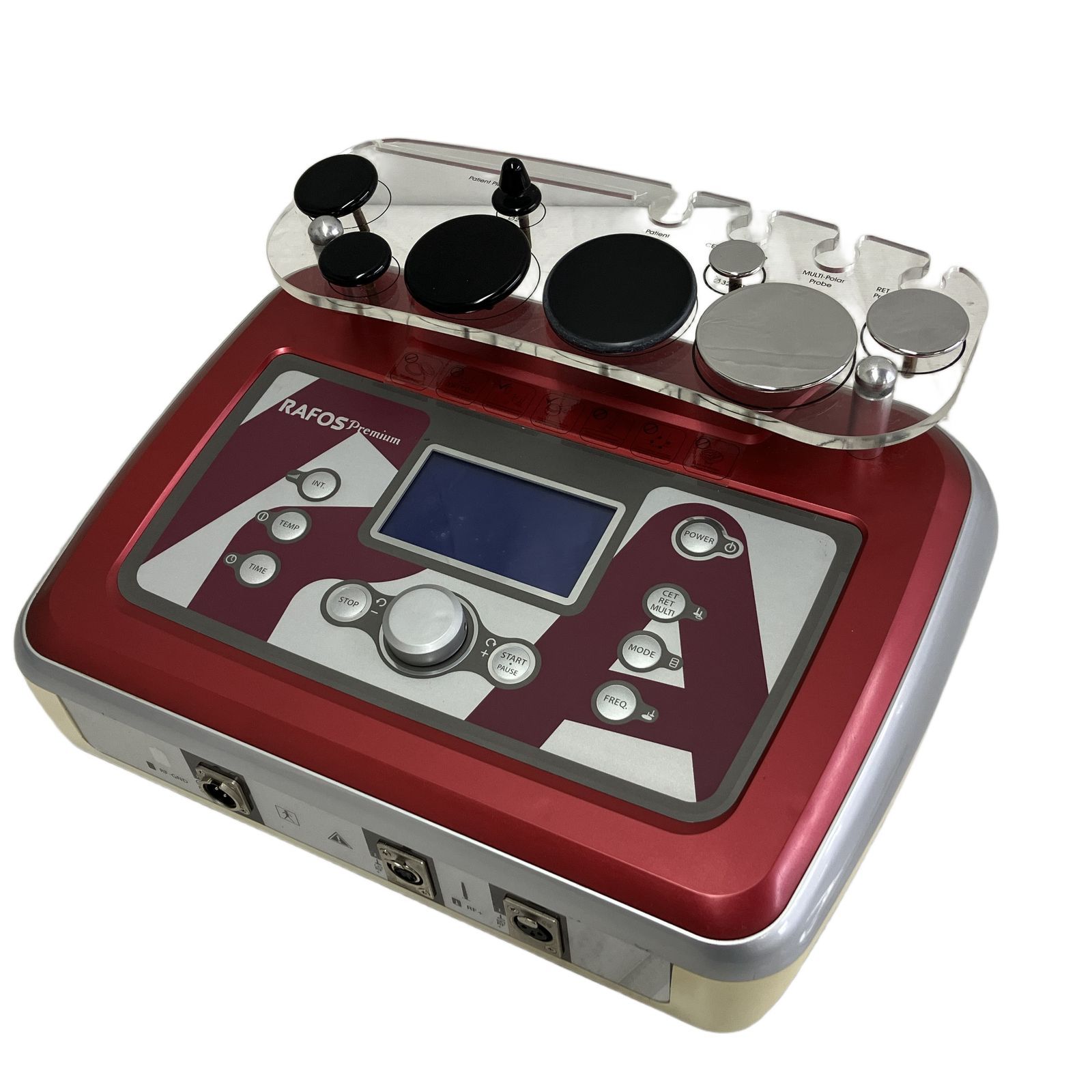 RAFOS premium CWM-900 高周波 温熱 美容機器 ラフォス ム 業務用 CETケーブル 訳有