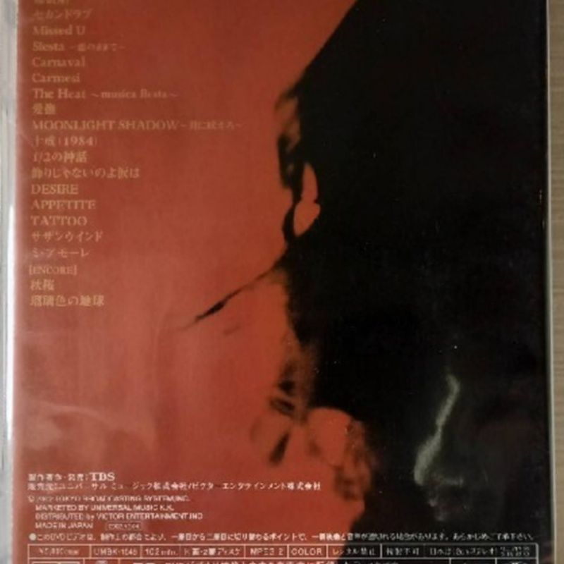 中森明菜さん2002年TOUR VHS 激レア！ 中森明菜 MUSICA Festa tour2002 VHS 中森明菜 MUSICA Festa tour2002