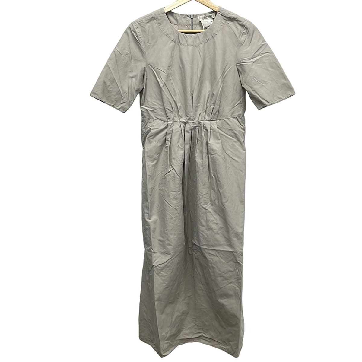 S Max Mara マックスマーラ ワンピース サイズI|J 34 レディース グレー ロング丈