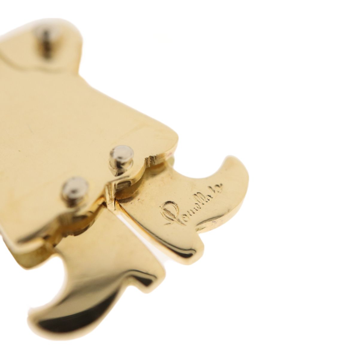 ポメラート K18YGライオンチャーム 　紐付き アウトレット ショップファッション - ポメラート K18YGライオン