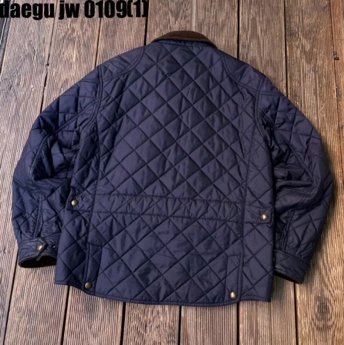 ポロ キルティング ジップアップ ジャケット L