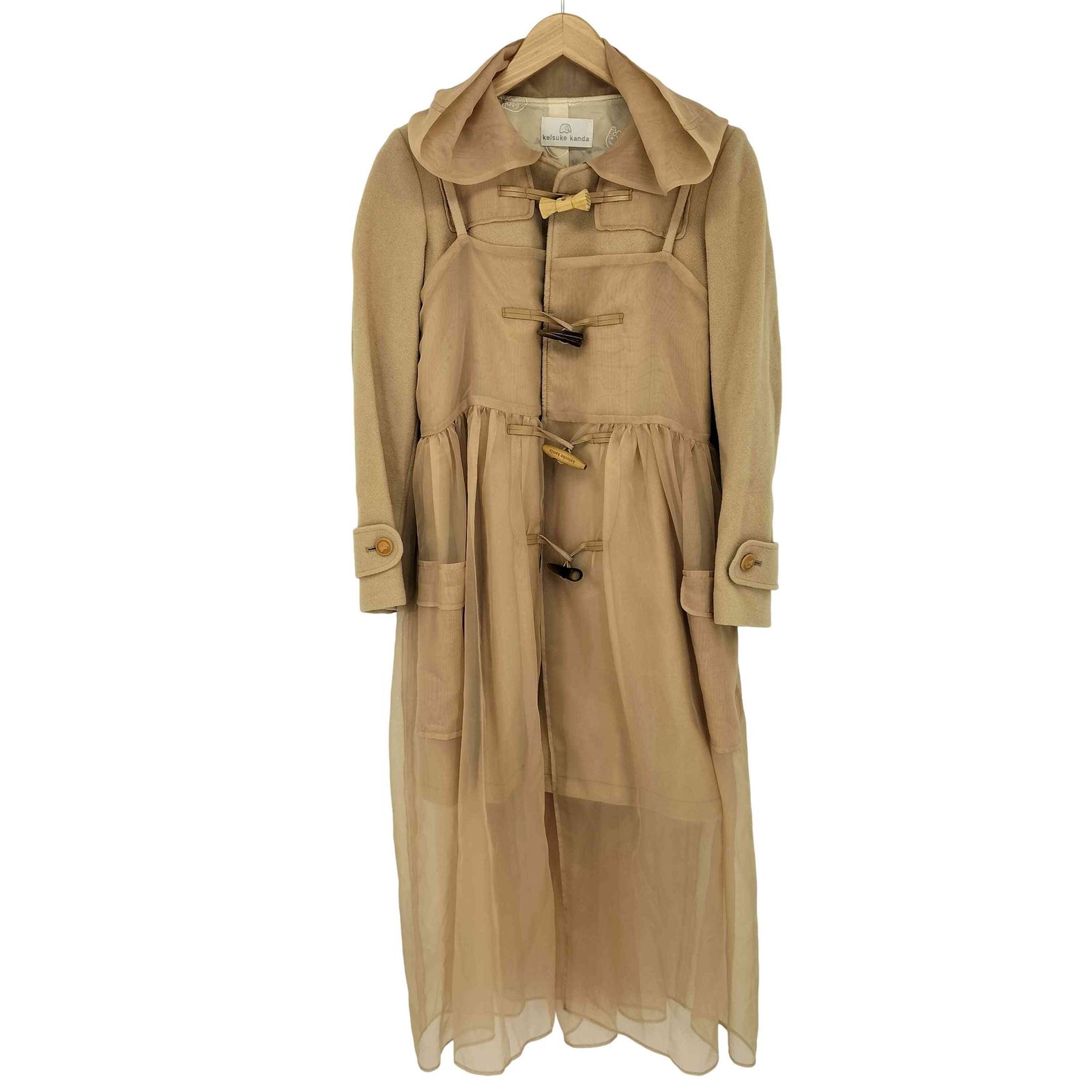 ケイスケカンダ keisuke kanda ダッフルコートは女の子ロング レディース JPN 0