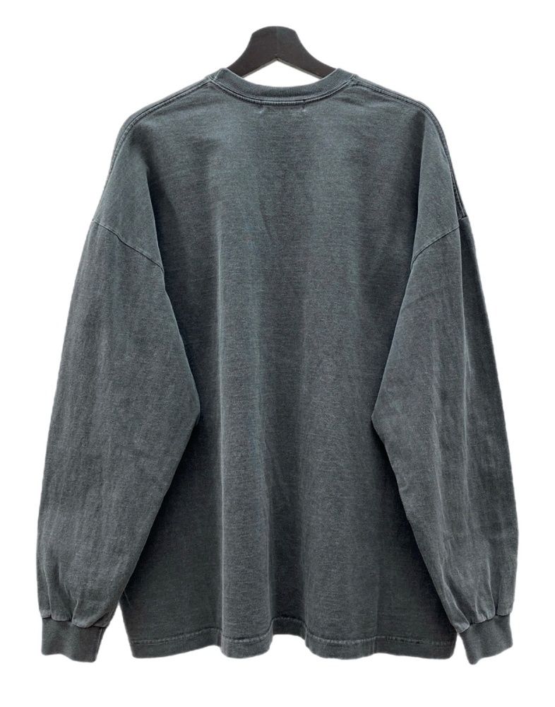 クーティー COOTIE 23SS Pigment Dyed L/S Tee ピグメント ダイ 長袖 T