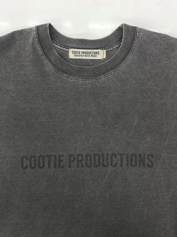 クーティー COOTIE 23SS Pigment Dyed L/S Tee ピグメント ダイ 長袖 T