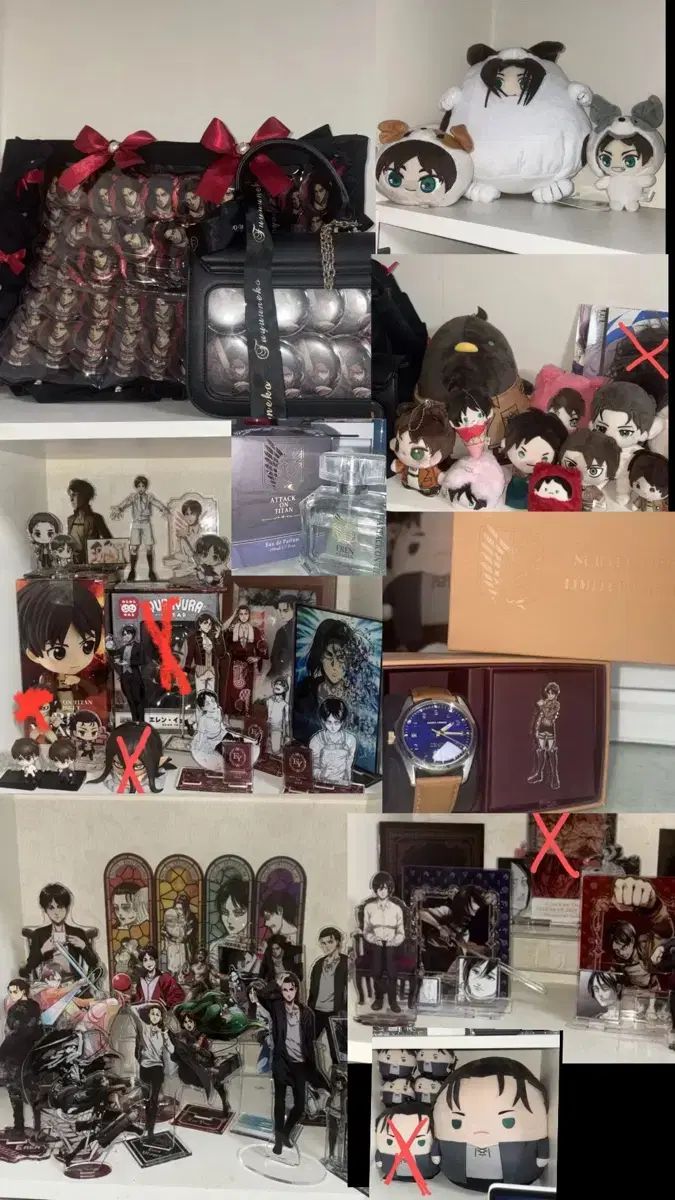 エレン グッズ まとめ 個別 進撃の巨人 イェーガー フィギュア ぬいぐるみ アクリル