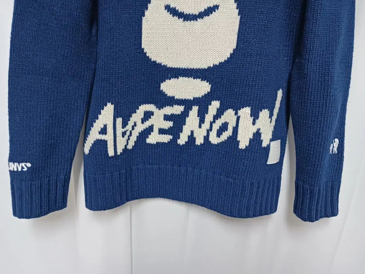 A BATHING APE Ape Now ネイビー ニット セーター (xxs) - メルカリ