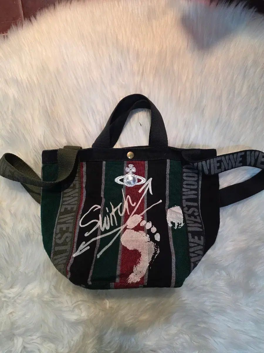ヴィヴィアン ウエストウッド トートバッグ兼ショルダーバッグ