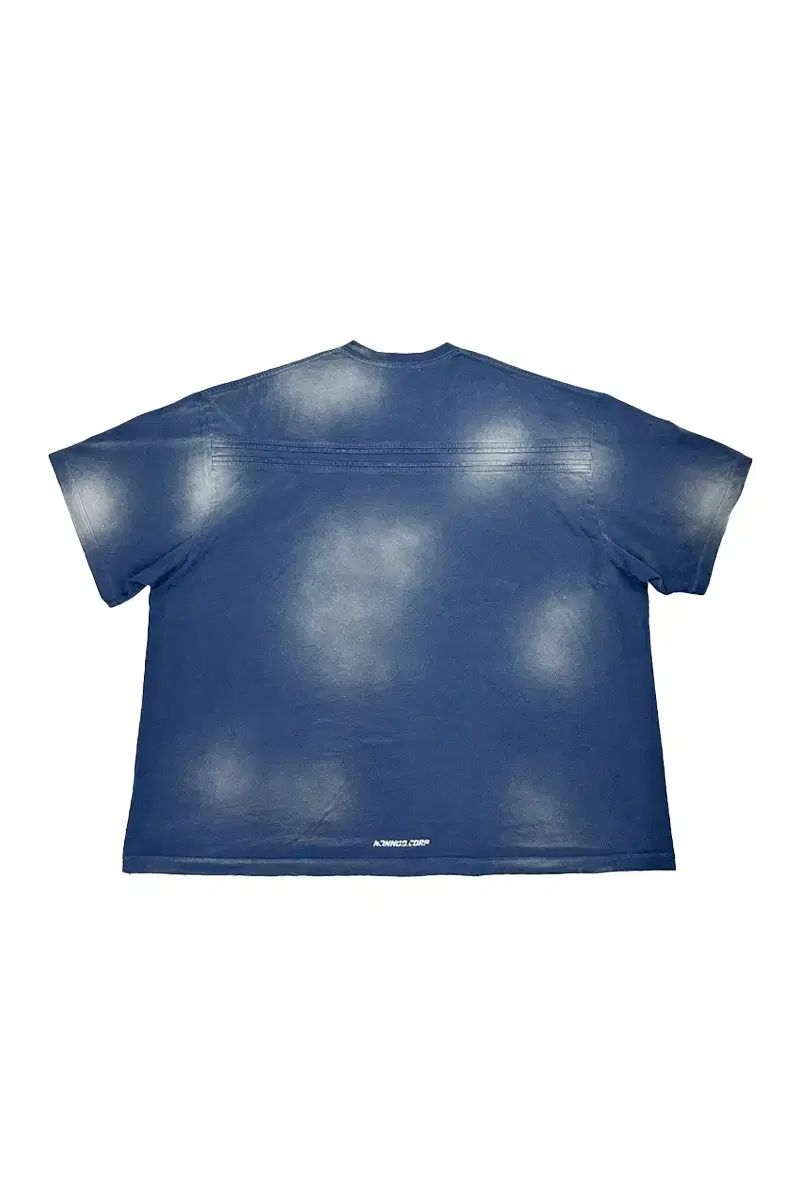 1 Nonnod バッグ デザインテープ Tシャツ - ウォッシュド ネイビー