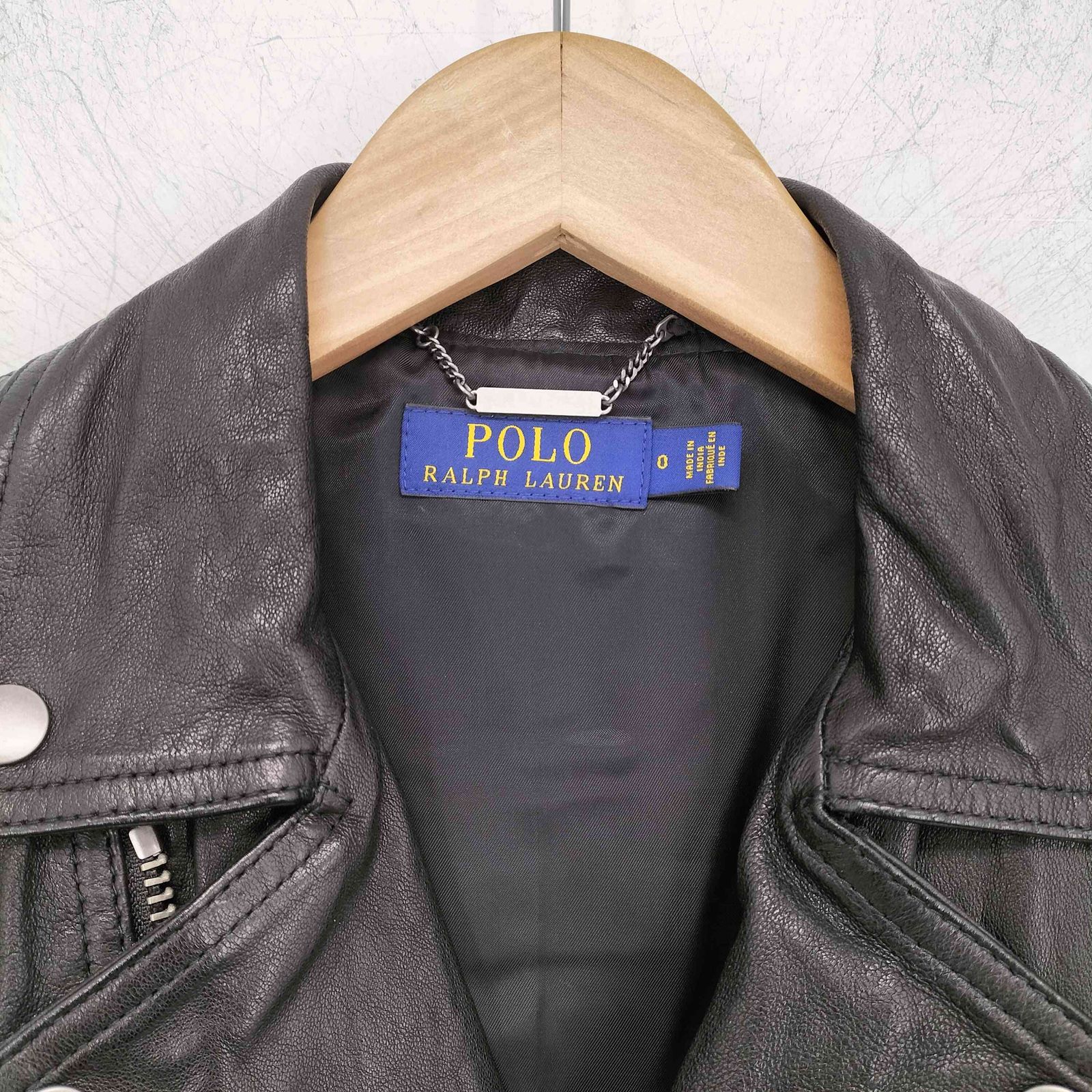 POLO RALPH LAUREN ラムレザー ライダースジャケット【G】. POLO RALPH LAUREN ラムレザー ライダースジャケット【G】. POLO RALPH