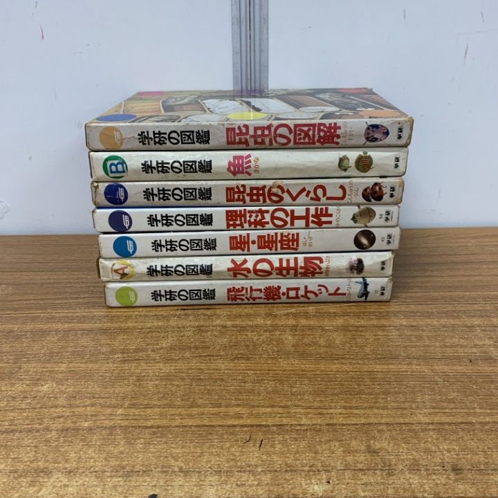 △01)【1点限り!】学研の図鑑 まとめ売り7冊セット/学研研究社/水の