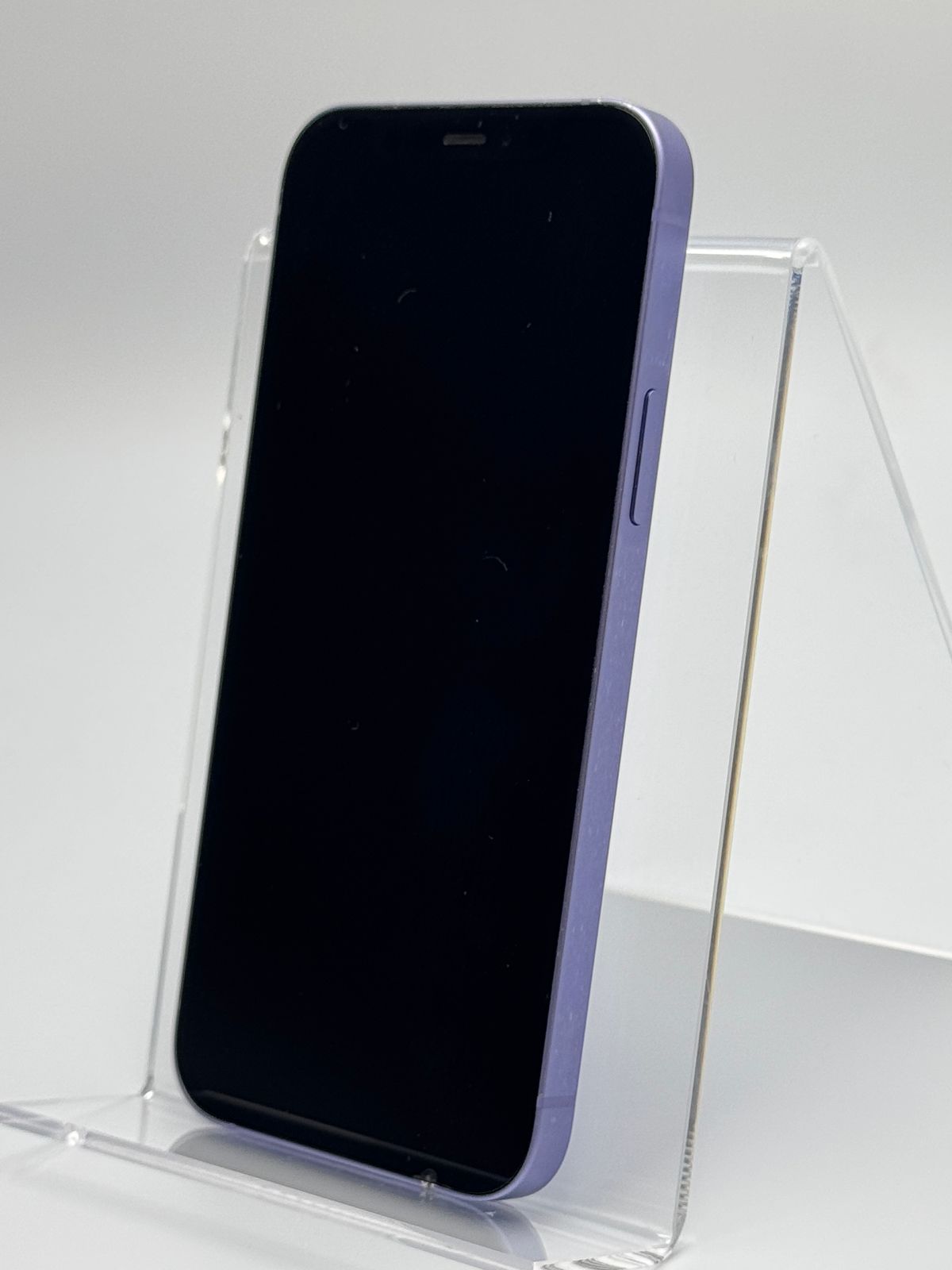 C iPhone 12 128 GB パープル バッテリー 79% SIMフリー 白ロム