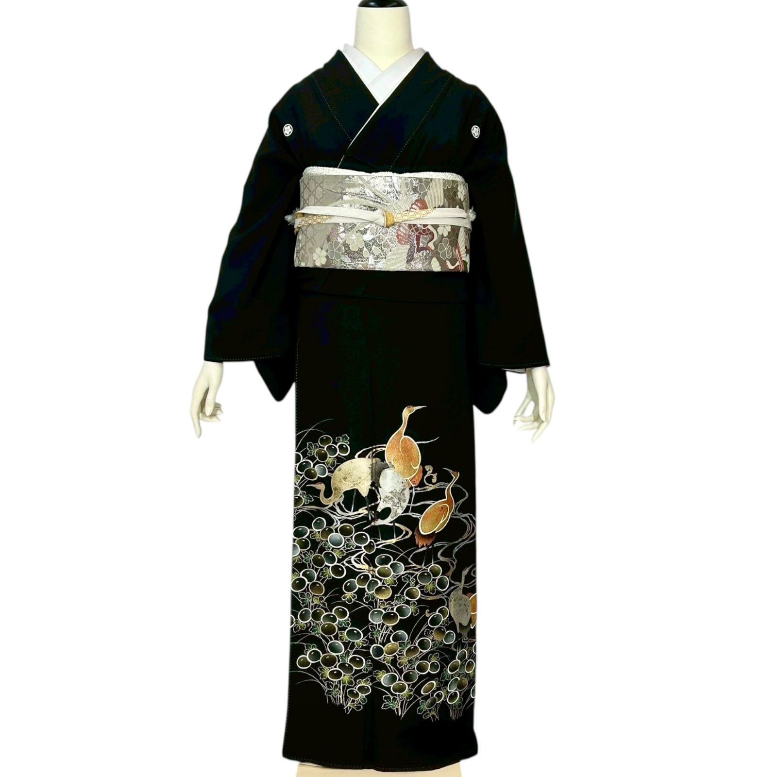 黒留袖7点フルセット 着物 正絹 - メルカリ