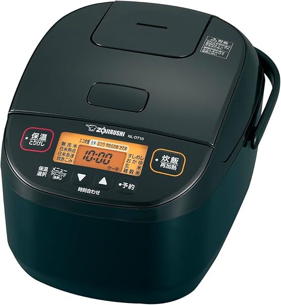 開封済 ♥品 象印 め炊き マイコン炊飯ジャー 5.5合 NL-DT 10-BA ブラック