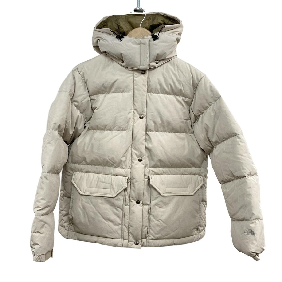 THE NORTH FACE ノースフェイス ダウンジャケット サイズL レディース キャンプシエラショート ライトベージュ 冬物