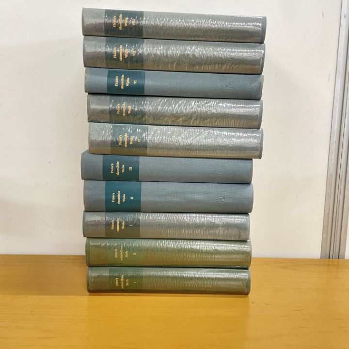 ▲01 1点限り! Johann Gottlieb Fichte s Nachgelaffene werke 8冊 2冊セット|Walter de Gruyter - Co|フィヒテ全集|ドイツ語|洋書|B