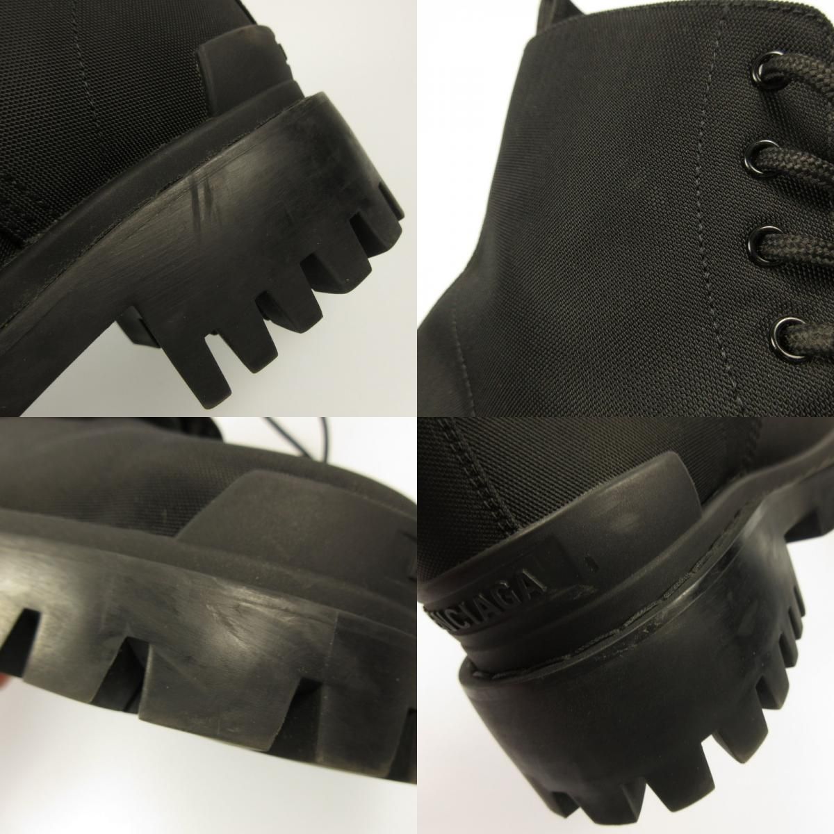  | バレンシアガ ブーツ Combat Strike Boot 624548 ブラック 135 その他 ブーツ 革靴