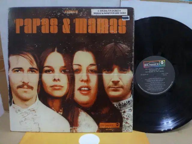 US LP The Papas and Mamas ー 1968 年 早い