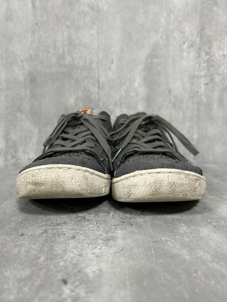 ASICS アシックス GEL-PTG for atmos OKAYAMA DENIM ローカット スニーカー size 28|グレー ◎メンズ