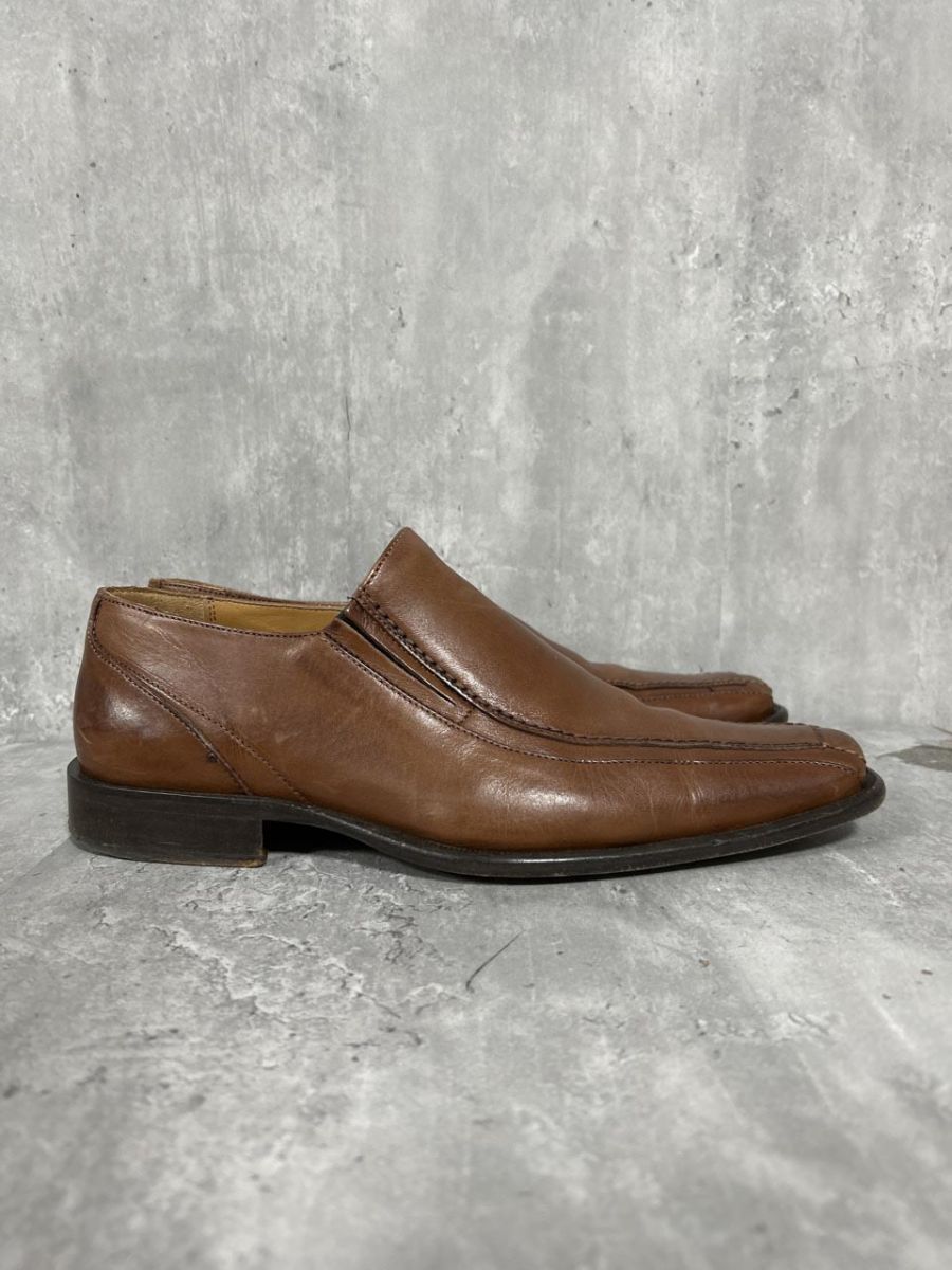  フィログラーナ 革製 イタリア製 ドレス シューズ size 40|茶 ◎メンズ その他 靴