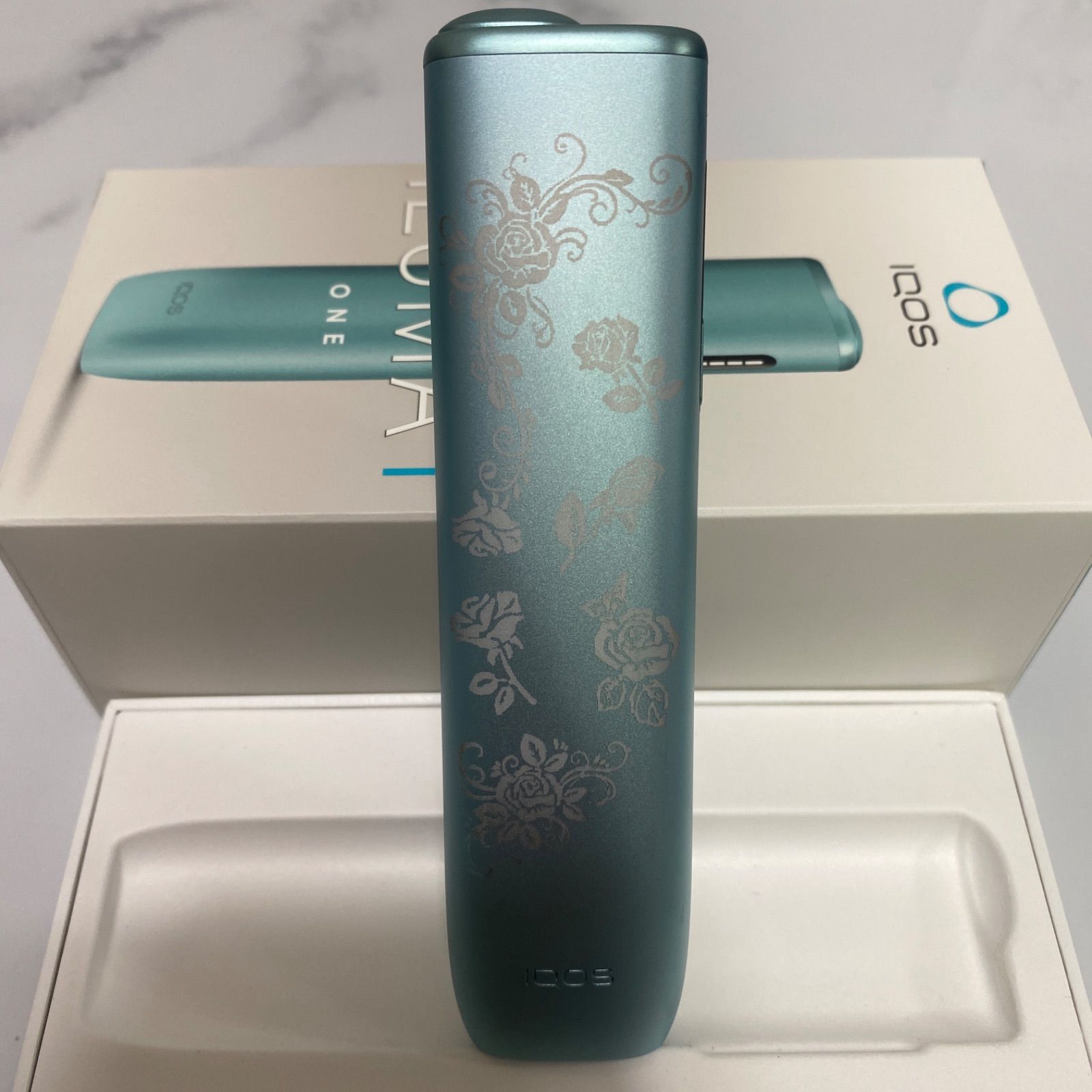バラ デザイン iQOS ILUMA i ONE アイコス イルマ i ワン ブリーズ 