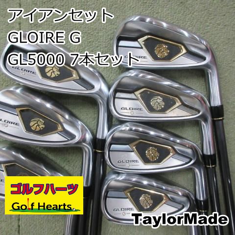 0782 アイアンセット テーラーメイド GLOIRE G|GL 5000 7本セット|S|24