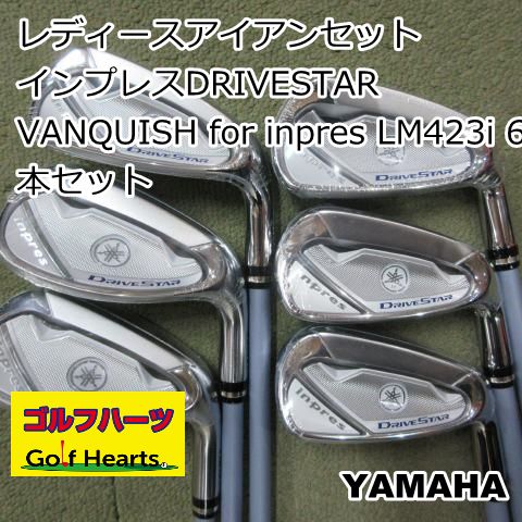 0784 レディースアイアンセット ヤマハ インプレス | for inpres LM 423 i 6本セット|L|29