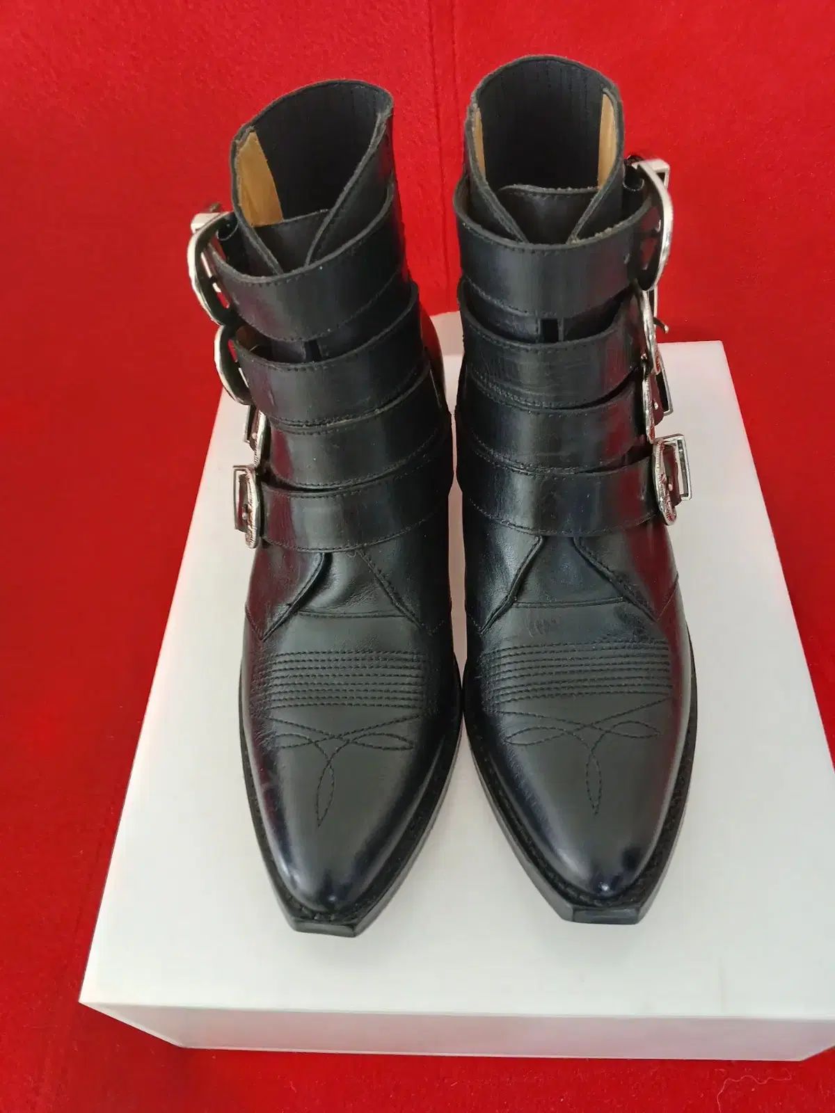 TOGA トーガ フール MULTI マルチ ストラップ アンクル ブーツ 220 225