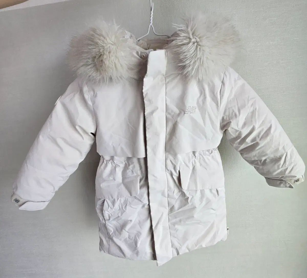 ニュー ンス キッズ ダウン アウター アイボリー 110 超軽量 含む