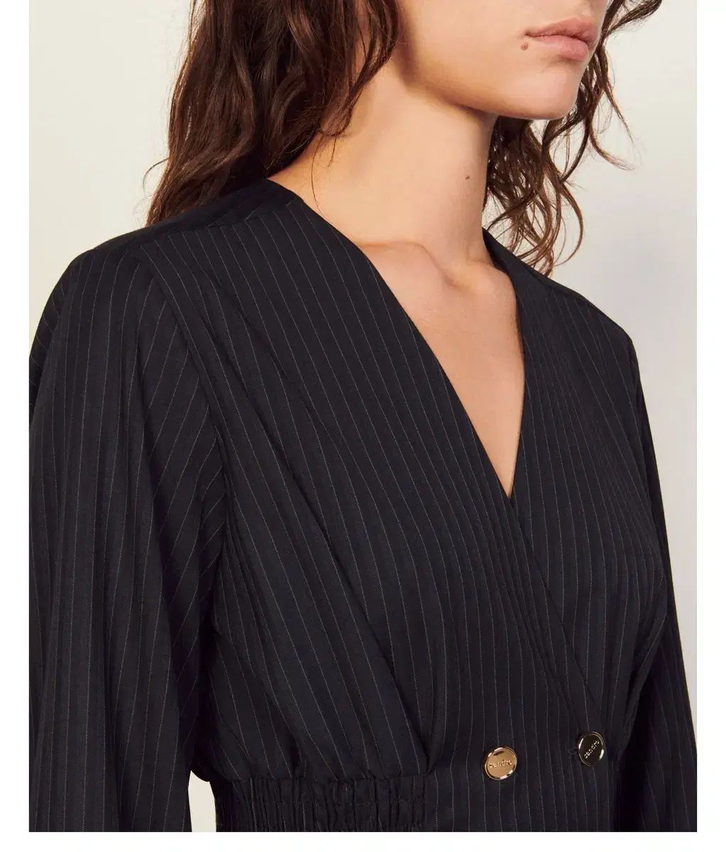 サンドロ ストライプ ONE PIECE 36