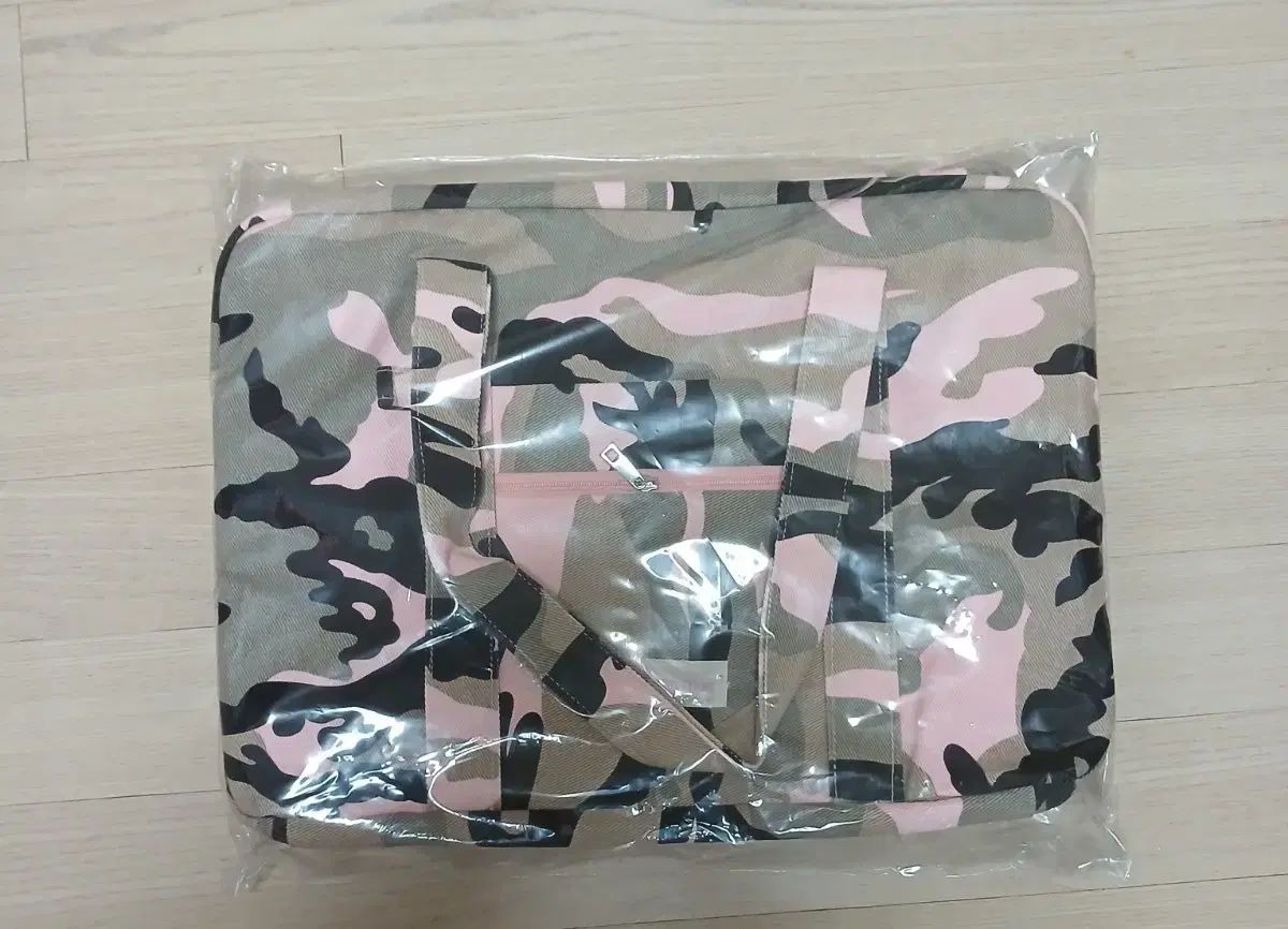 リンコンマ コンマバッグ ピンク カモフラ