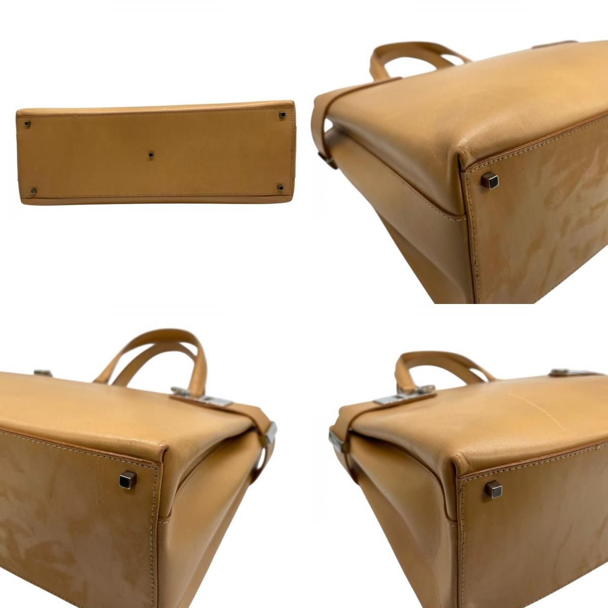 サルヴァトーレフェラガモ ガンチーニ 2WAY ハンドバッグ レザー