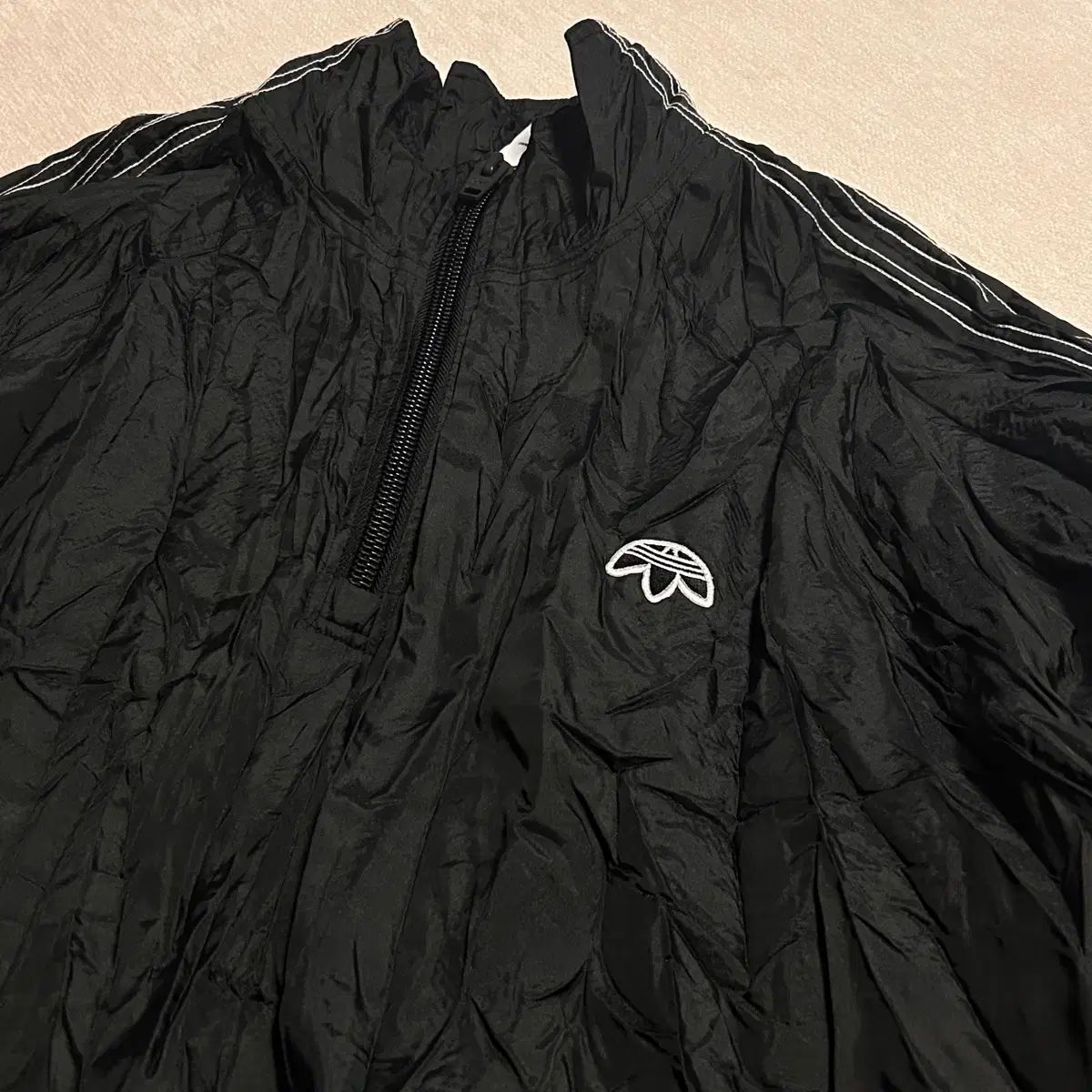 XL アディダス Alexander Wang アレキサンダーワング 皺加工 ブラック