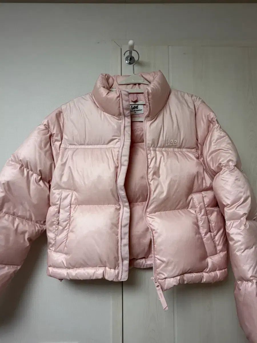Lee リー ピンク ダウン アウター