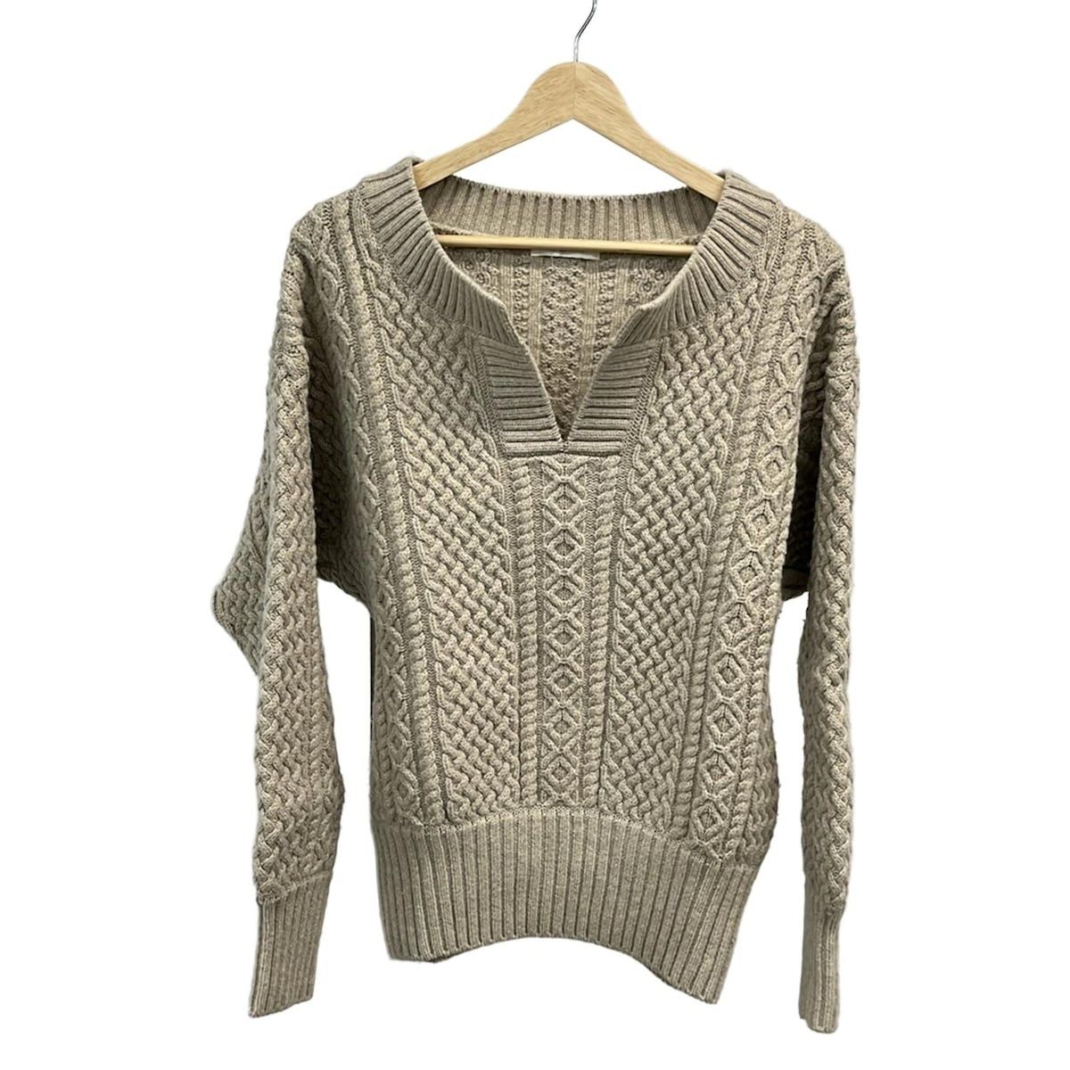 Plage プラージュ 長袖セーター レディース ベージュ