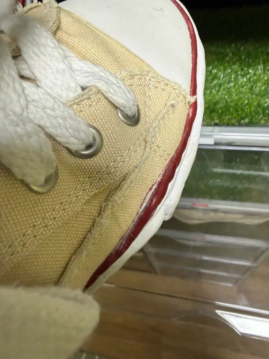  43 Maison MIHARA YASUHIRO メゾンミハラヤスヒロ ピーターソン ナチュラル スニーカー 靴