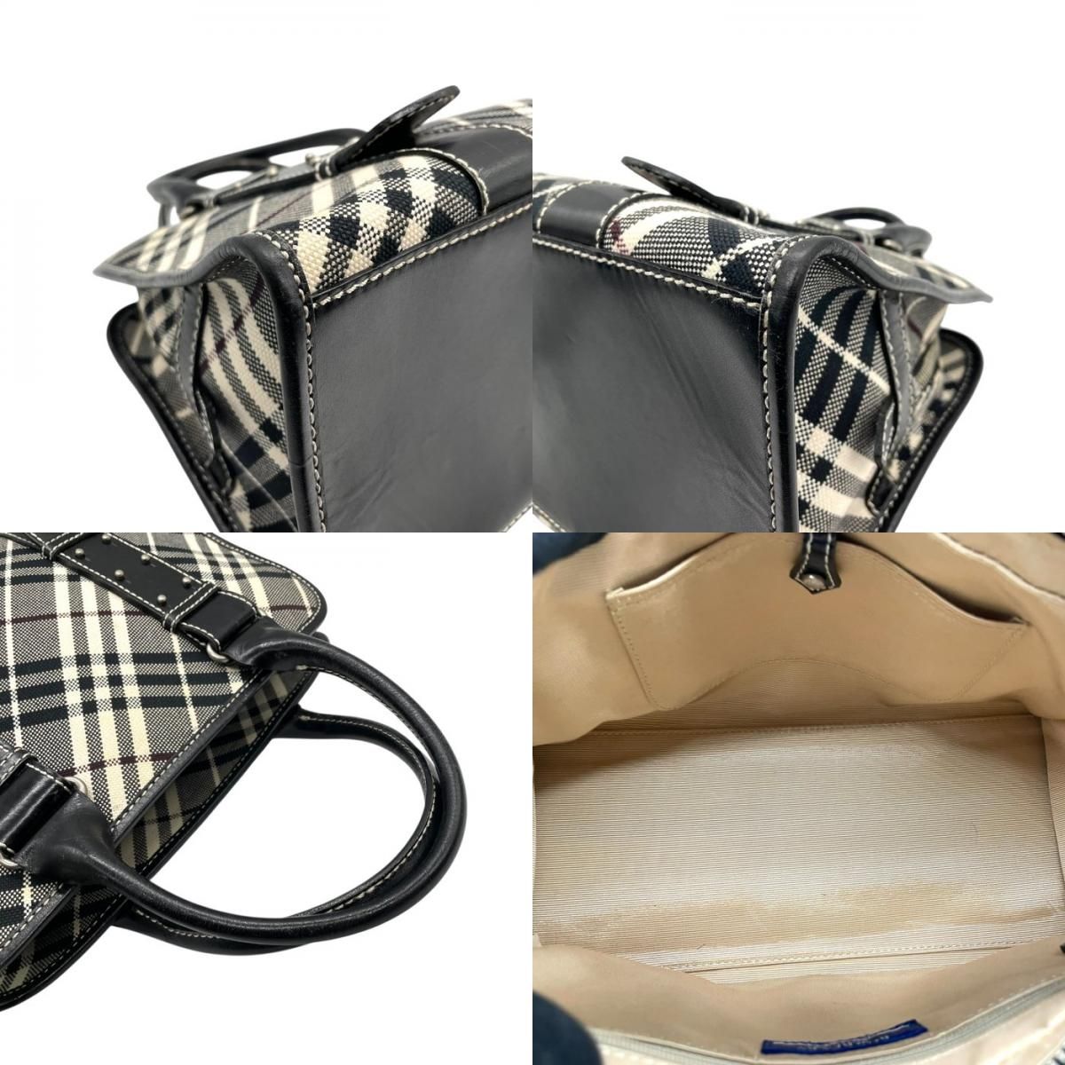 【美品】BURBERRY　BLUELABEL　ノバチェック　ハンドバッグ BURBERRY BLUE LABEL 2way ショルダーバッグ ノバチェック