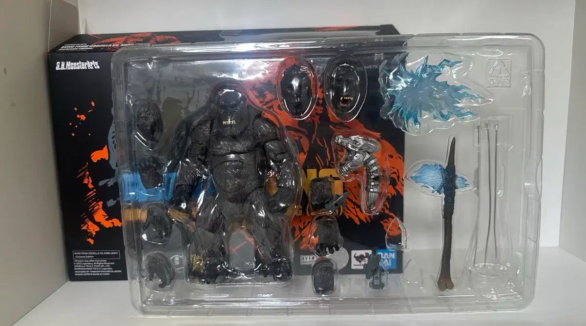 S.H.MONSTER ARTS ゴジラ vs コング | SDCC エディション フィギュア