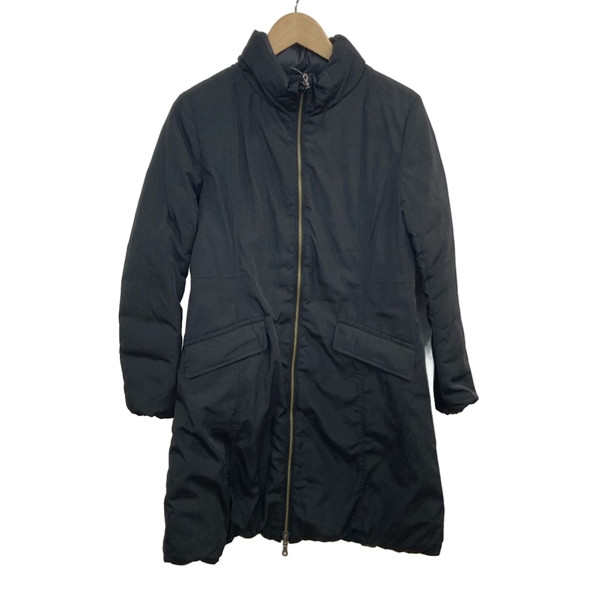 アンタイトル ダウンコート サイズ2 M レディース - 黒 長袖|リバーシブル|冬