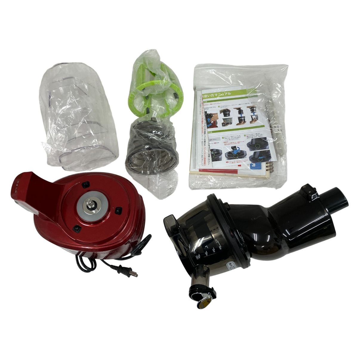 KUVINOS JSG-825 ホールスロージューサー 調理 家電