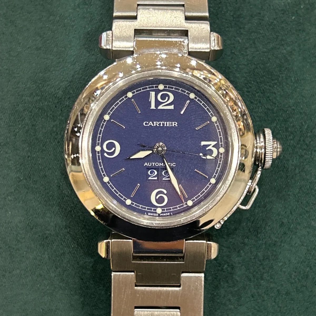 中古】Cartier パシャC ビッグデイト グランデデイト - メルカリ