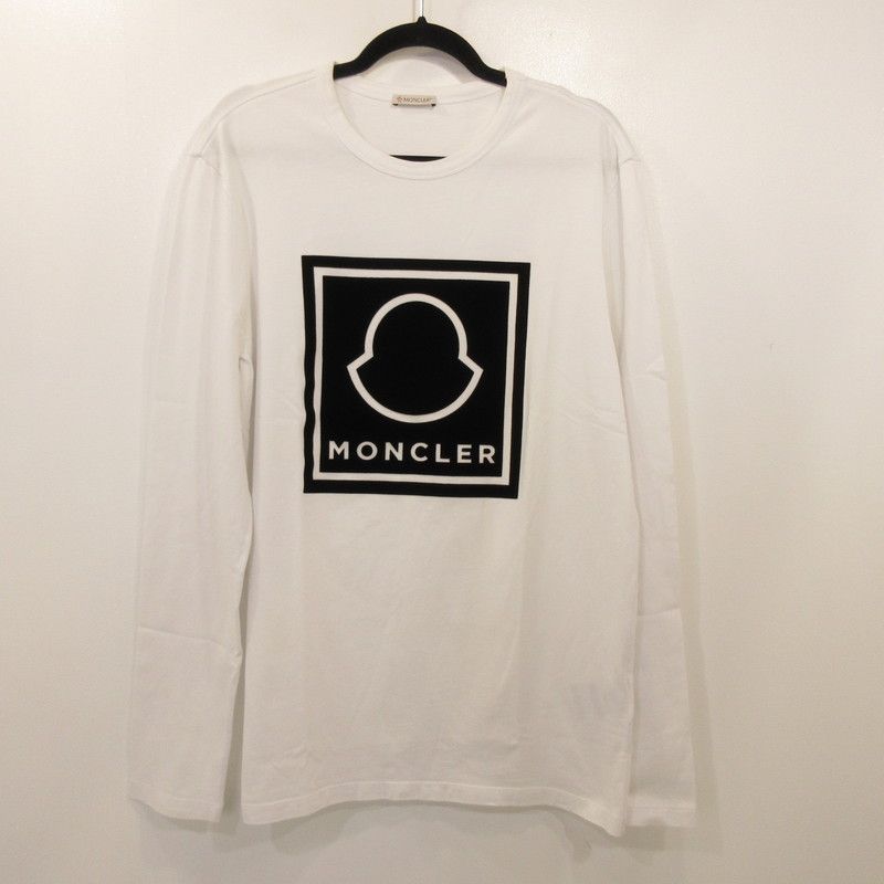 MONCLER | モンクレール 長袖Ｔシャツ MAGLIA T-SHIRT ホワイト サイズ L 108