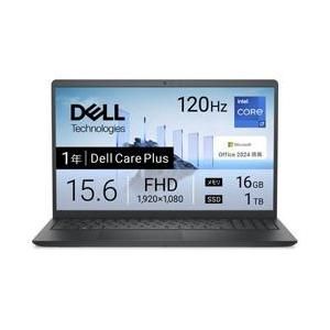 DELL デル 15 ND 85 FWHBB 6型 Win 11 HOME Core i 7 1355 U 16 GB 1 TB Office H＆B カーボンブラック