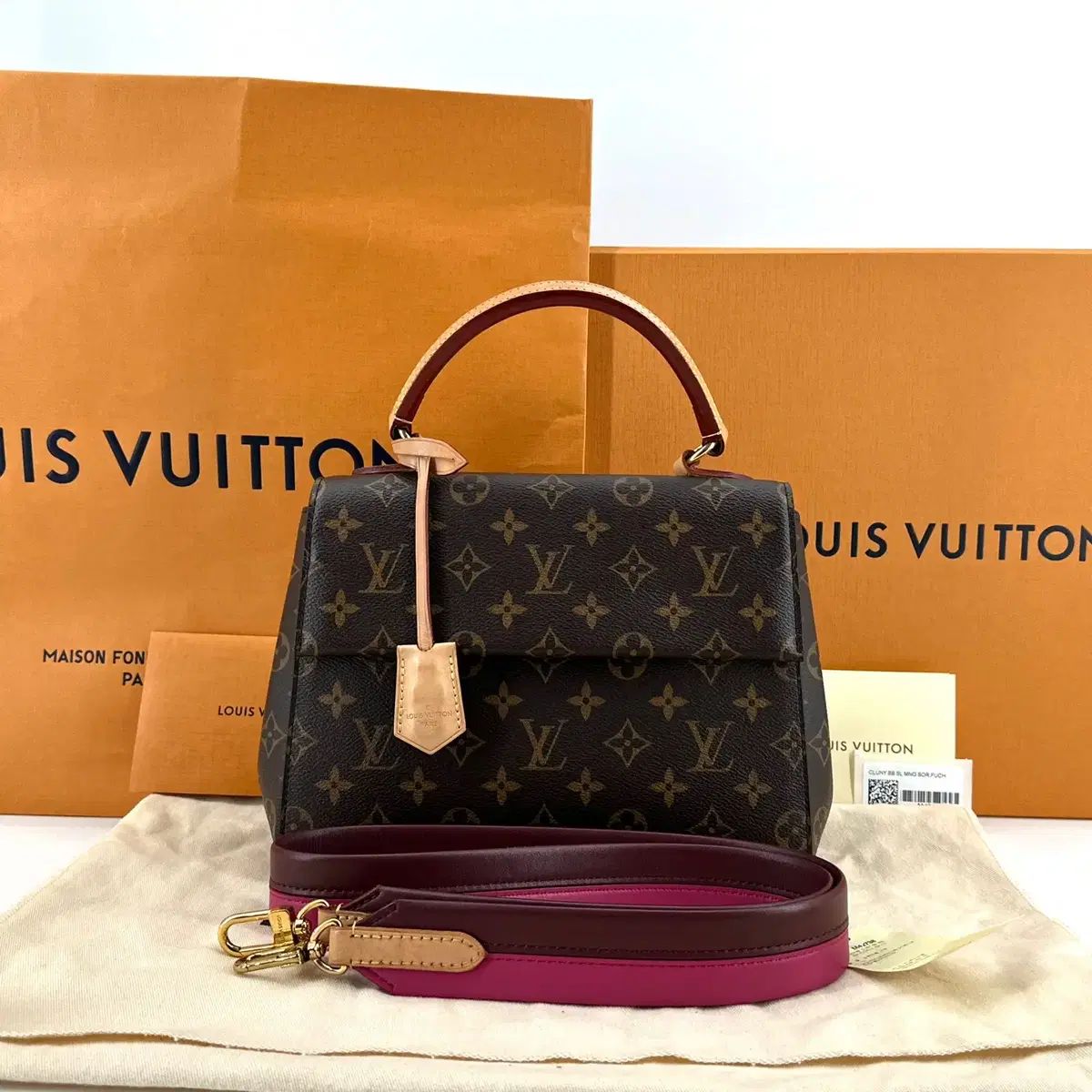 ルイヴィトン モノグラム クラニーBB ショルダーバッグ M 42738