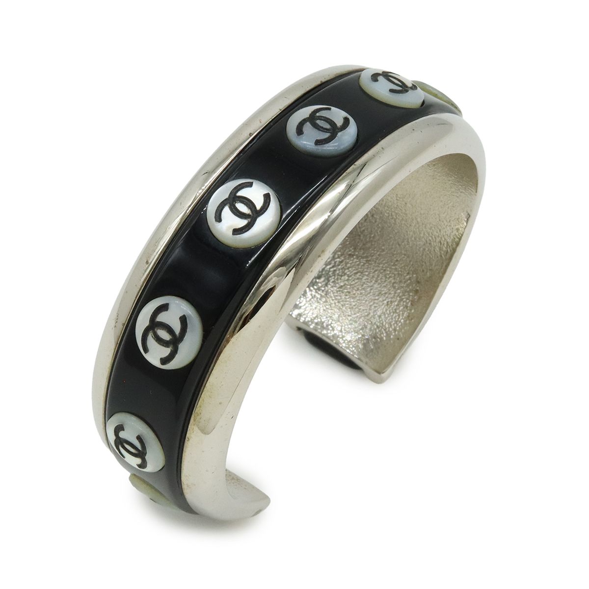 CHANEL シャネル ココマーク バングル オープンバングル ブレスレット