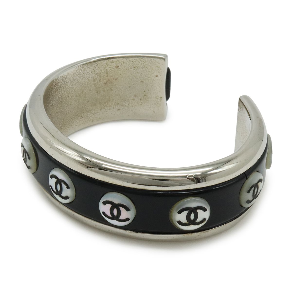 CHANEL シャネル ココマーク バングル オープンバングル ブレスレット