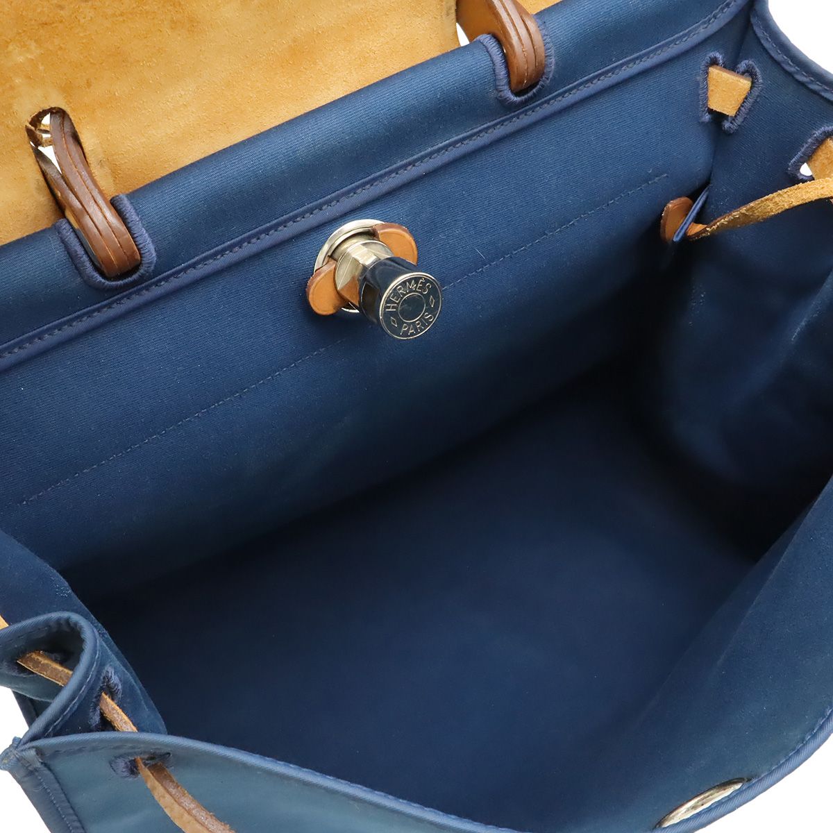 HERMES エルメス エールバッグ ジップMM ハンドバッグ 2WAY ショルダー