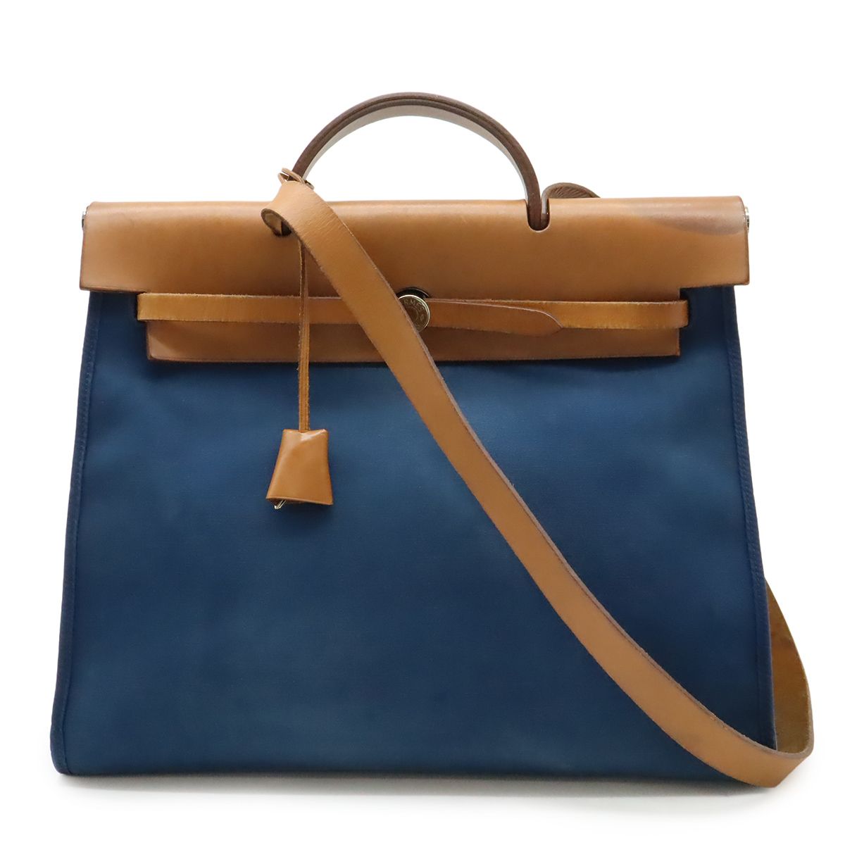 HERMES エルメス エールバッグ ジップMM ハンドバッグ 2WAY ショルダー