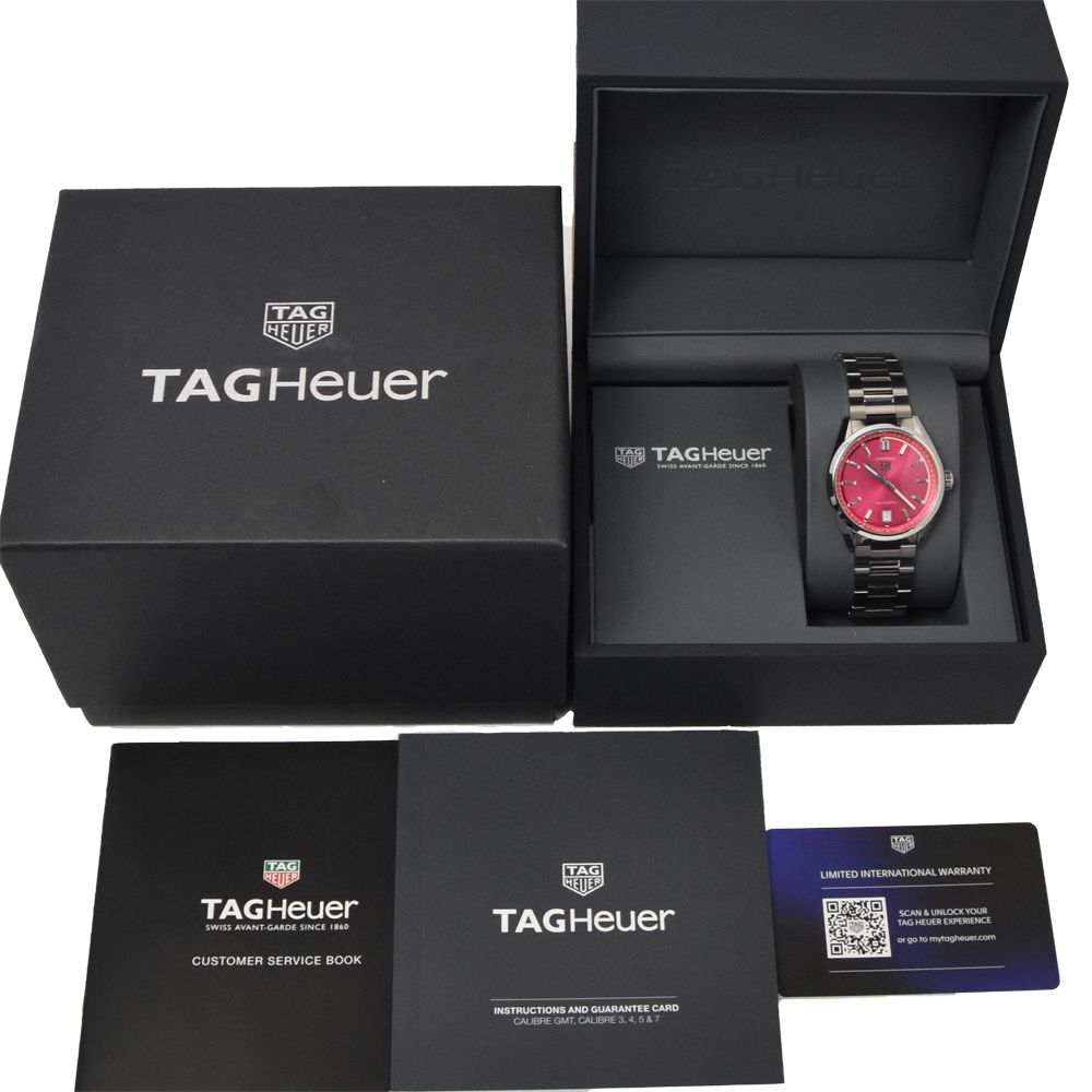 タグホイヤー TAG HEUER WBN 2313.BA 0001 カレラ 自動巻き ユニセックス ♥品 箱 保証書付き G 144934 ベーシック服 その他 