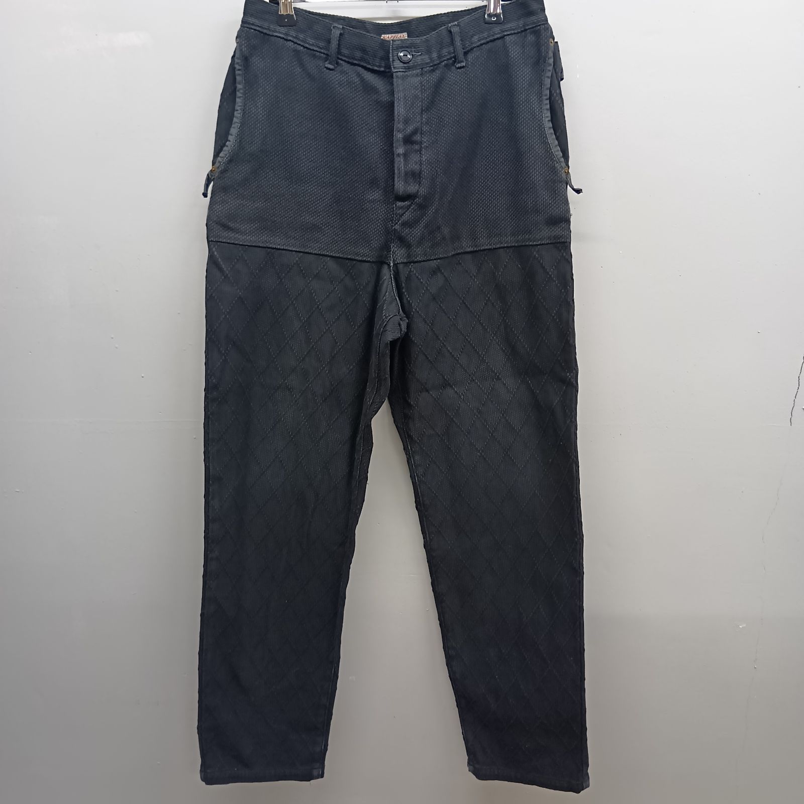 KAPITAL キャピタル 刺し子 道着 ブラックパンツ サイズL EK-611 刺子