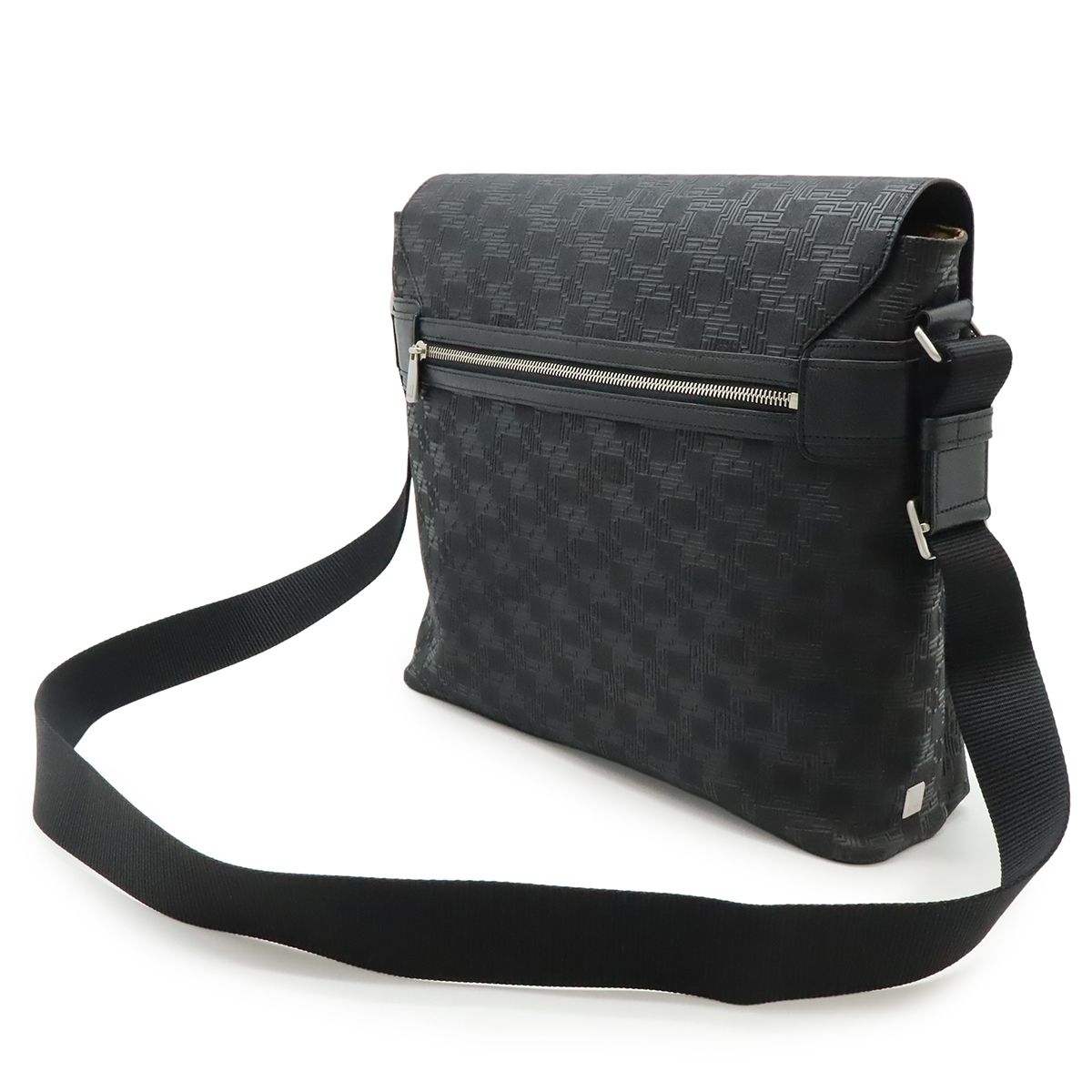 dunhill ダンヒル ディーエイト D8 ショルダーバッグ 斜め掛け PVC 型